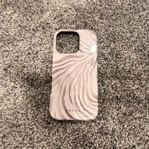Burga Pink Zebra Pattern Phone Case